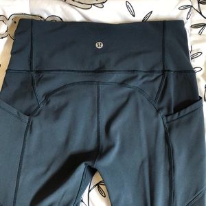 Lululemon blue leggings